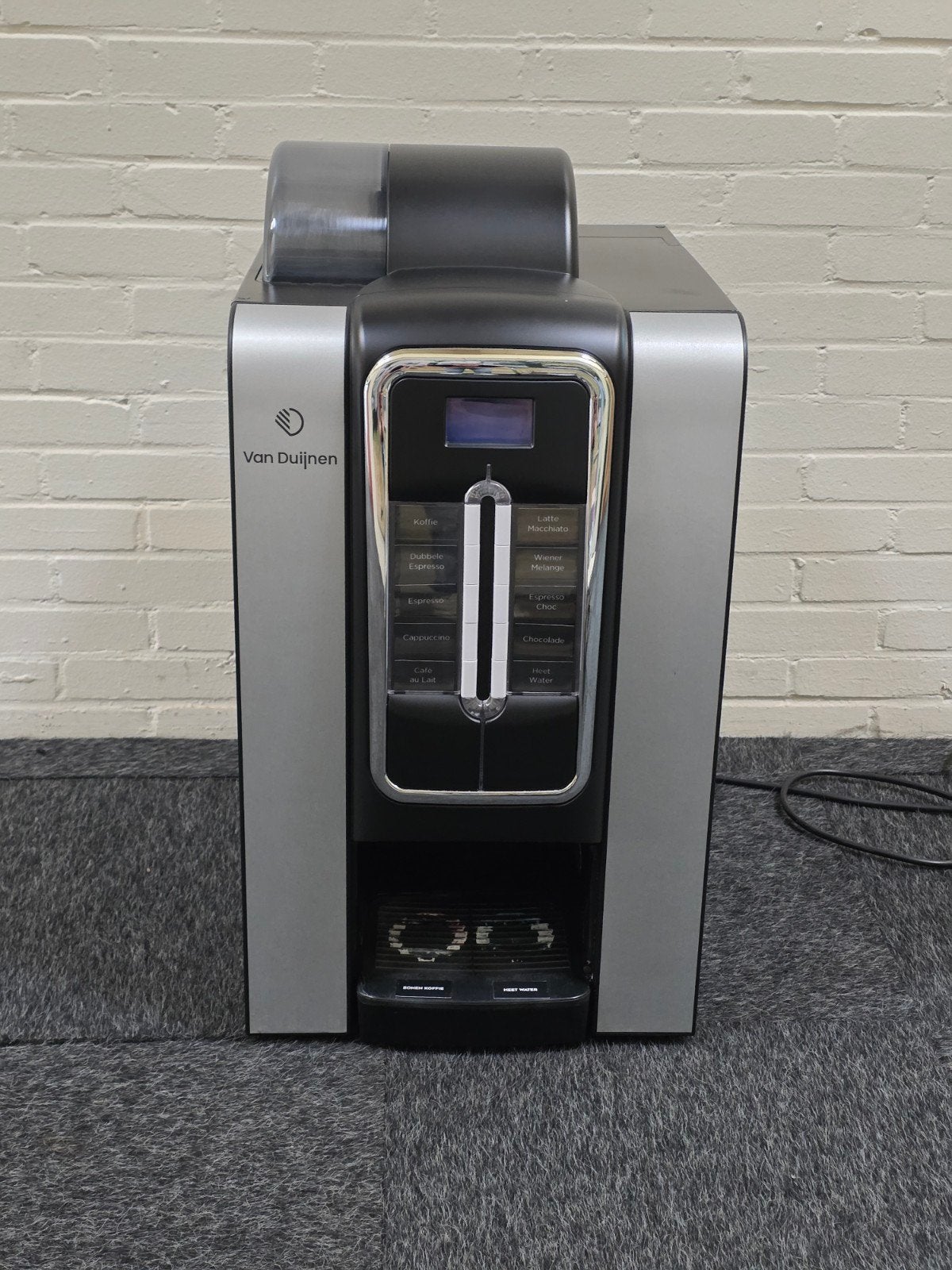 Van Duijnen Koffiemachine - Diverse Koffiespecialiteiten, 10 kopjes of meer, Ophalen, Gebruikt, Koffiemachine