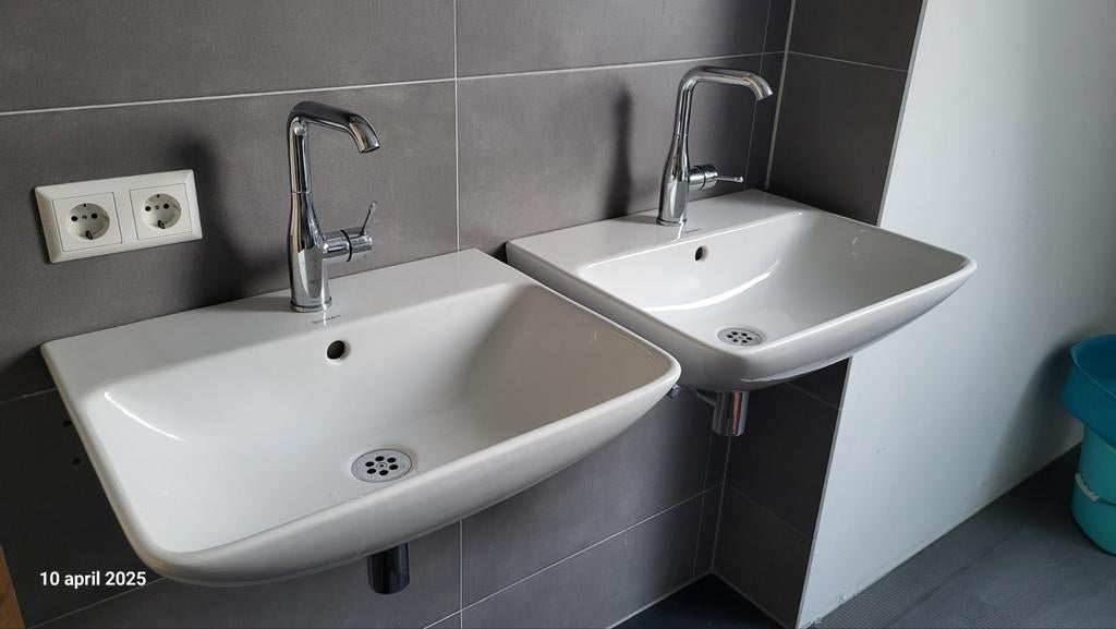 2x Duravit Me by Starck wastafel 55cm, Ophalen, Wastafel
