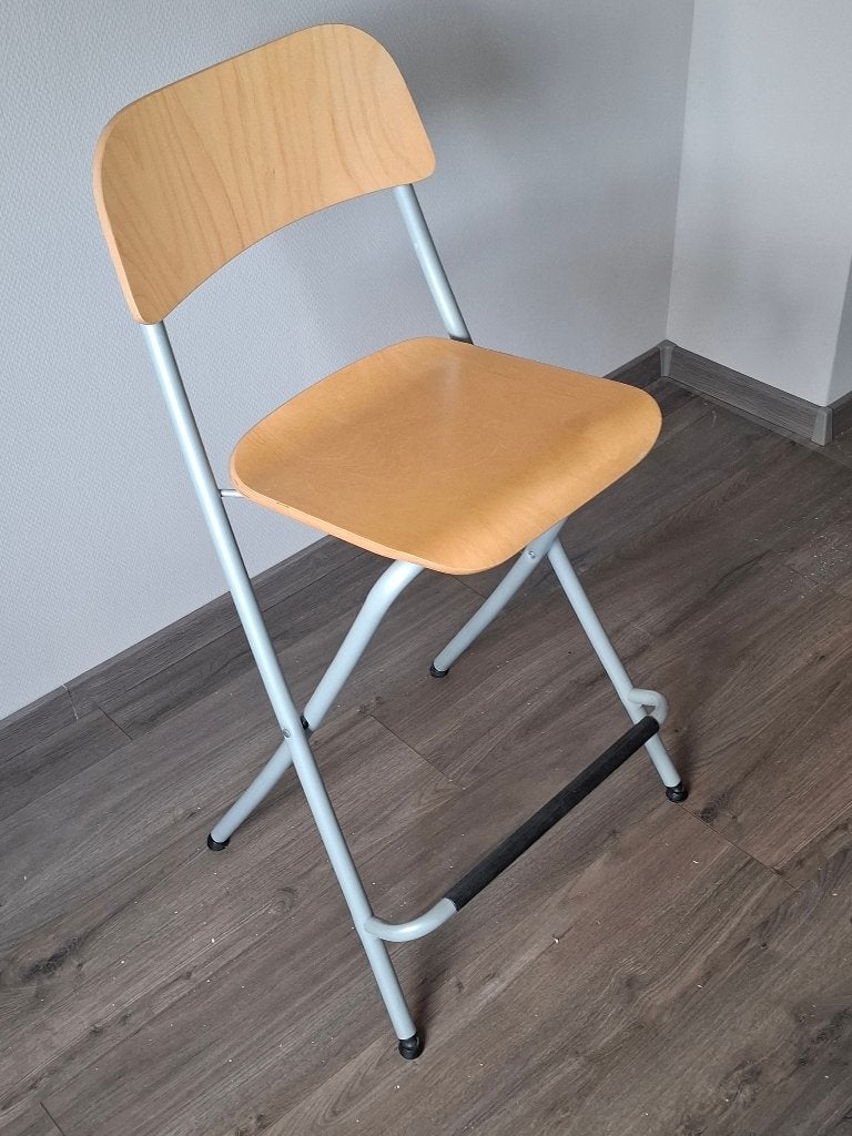 Klapstoel, Ophalen, Eén