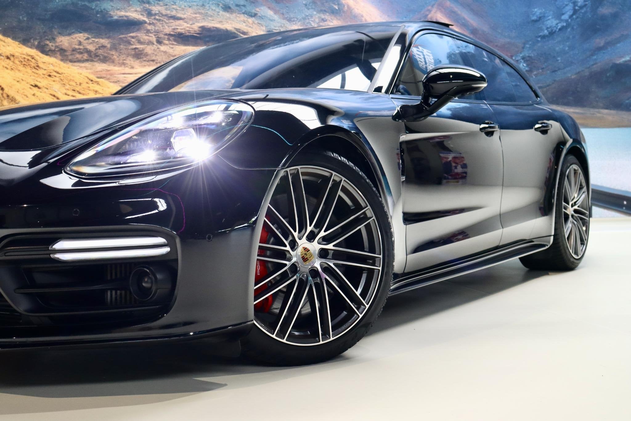 Porsche Panamera Sport Turismo 4.0 Turbo AKRA|PANO|MASSAGE|M, Automaat, Stof, Gebruikt, 4 stoelen