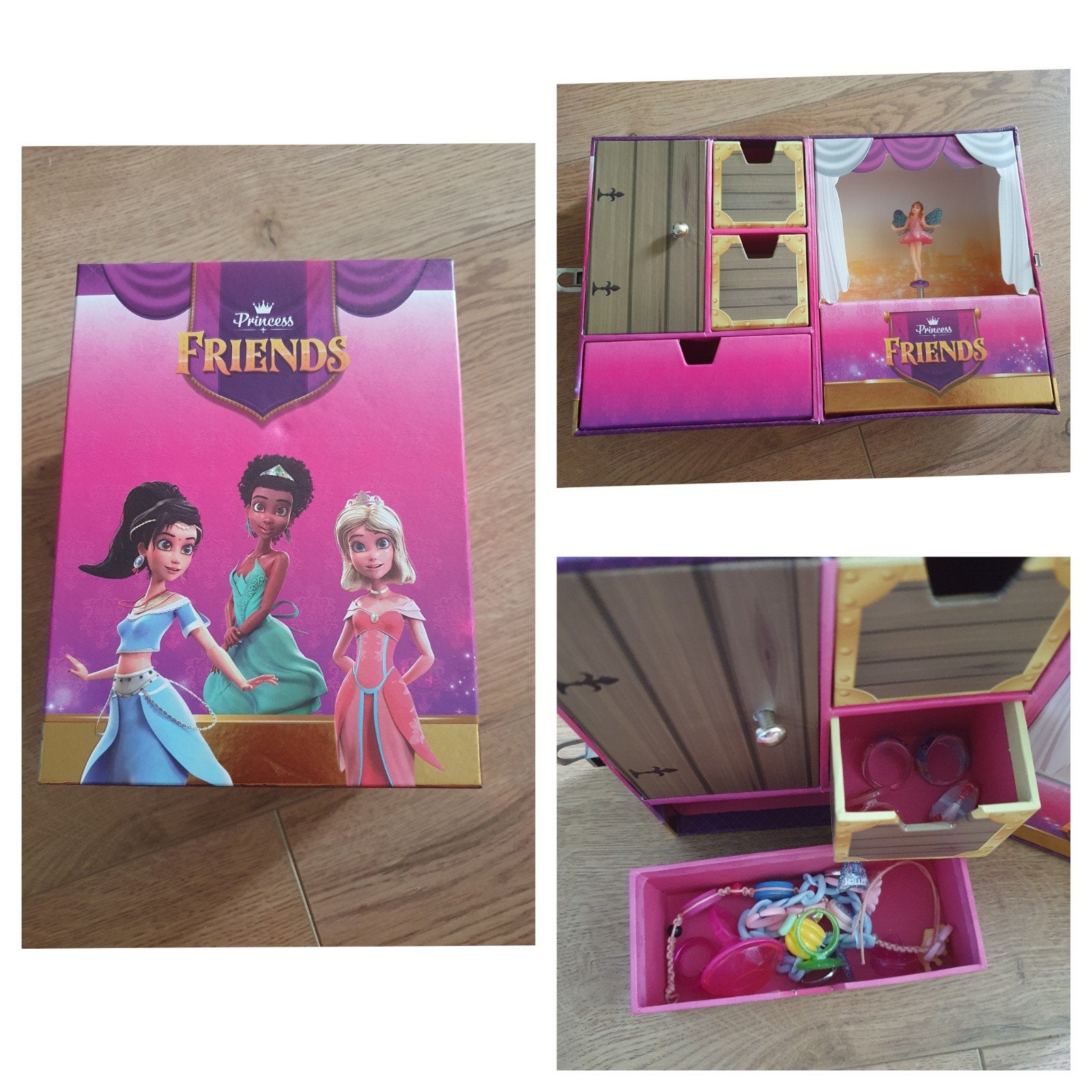 Leuk Princess Friends muziekdoosje met inhoud, Kinderen en Baby's, Speelgoed | Poppenhuizen, Ophalen of Verzenden, Poppenhuis