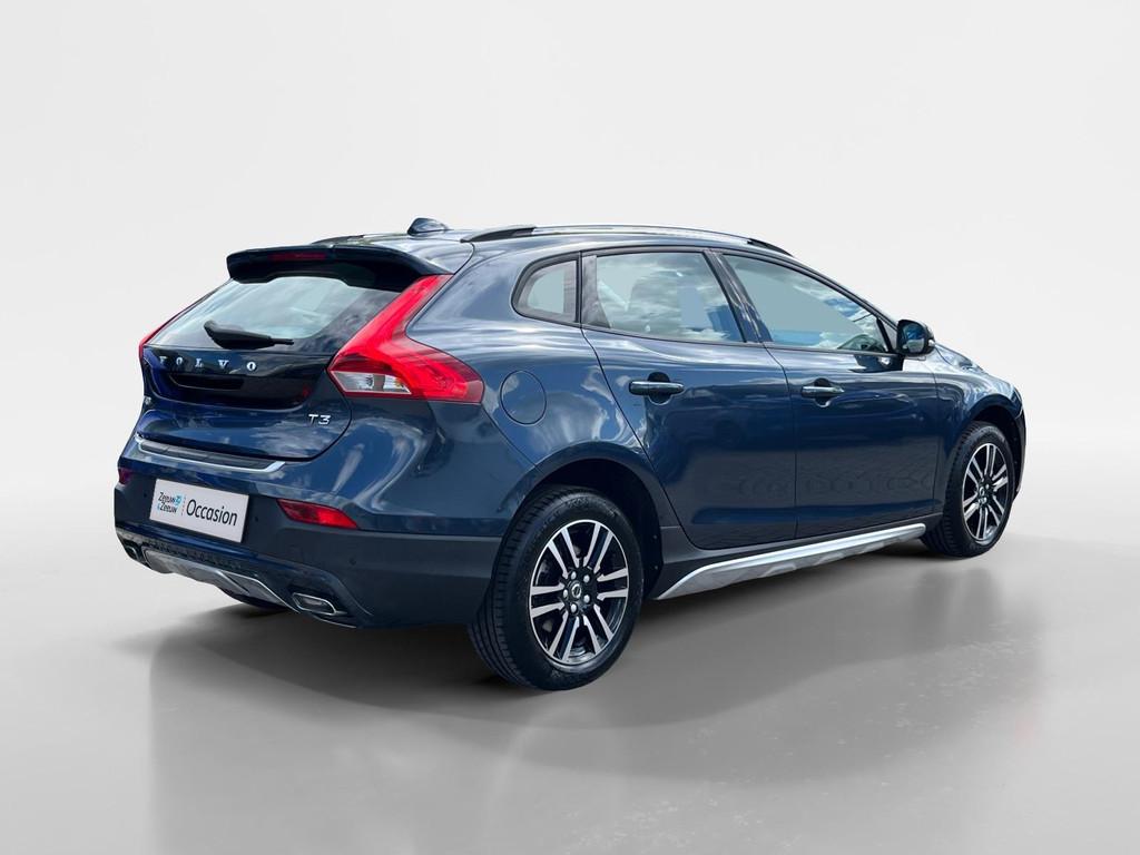 Volvo V40 Cross Country 1.5 T3 Nordic+ |Automaat| Panoramada, Auto's, 12 maanden, Euro 6, Blauw, Leder en Stof