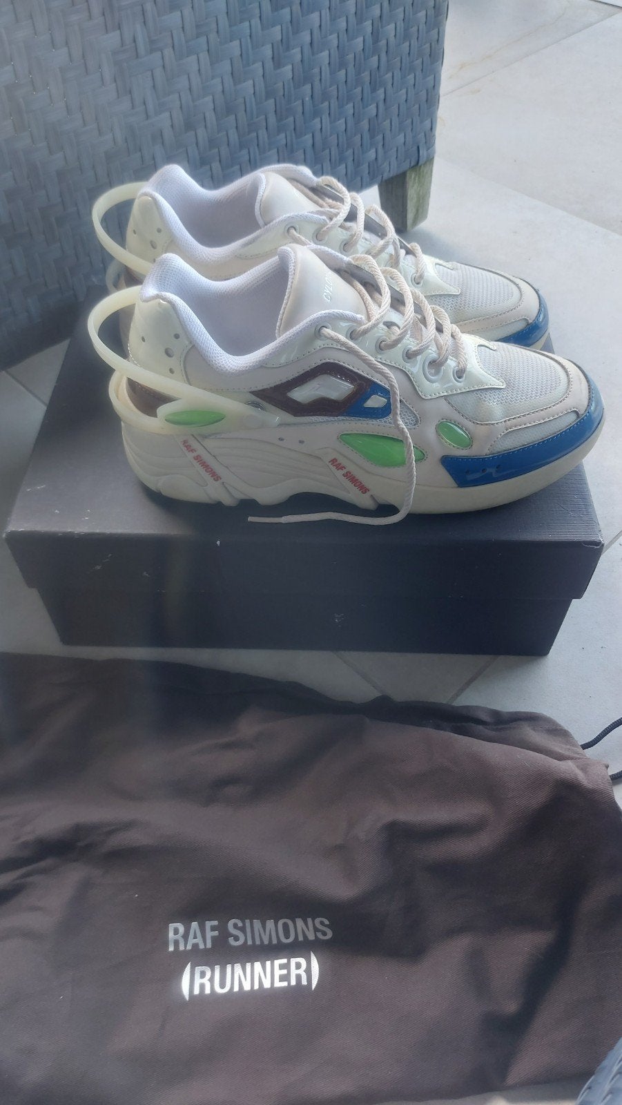 Raf Simons Cylon-21 sneakers maat 40, Verzenden, Raf Simons, Sneakers of Gympen, Zo goed als nieuw