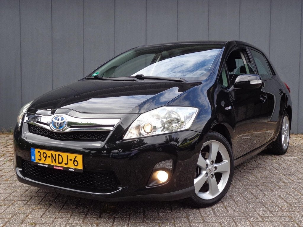 Toyota Auris 1.8 Full Hybrid Dynamic Volledig Dealer Onderho, Auto's, Euro 5, Stof, Gebruikt, 4 cilinders