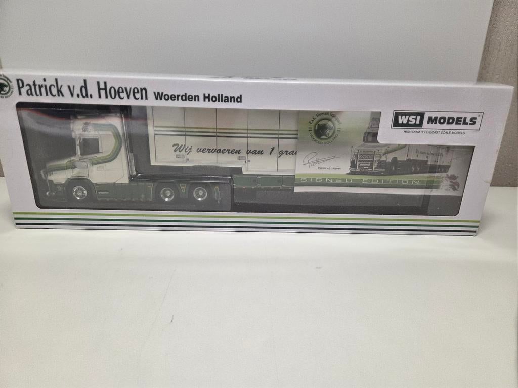 WSI Scania Vlastuin Torpedo Patrick v.d. Hoeven, Ophalen of Verzenden, Zo goed als nieuw, Bus of Vrachtwagen, Wsi