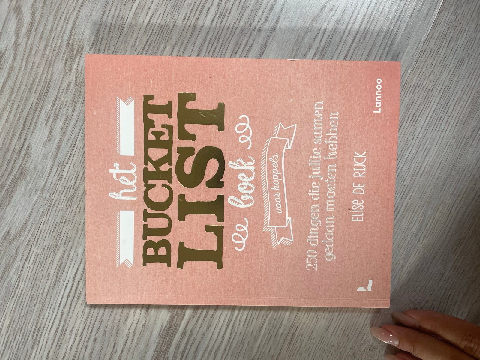 Het Bucketlist Boek voor Koppels - Elise de Rijck, Boeken, Ophalen of Verzenden, Zo goed als nieuw