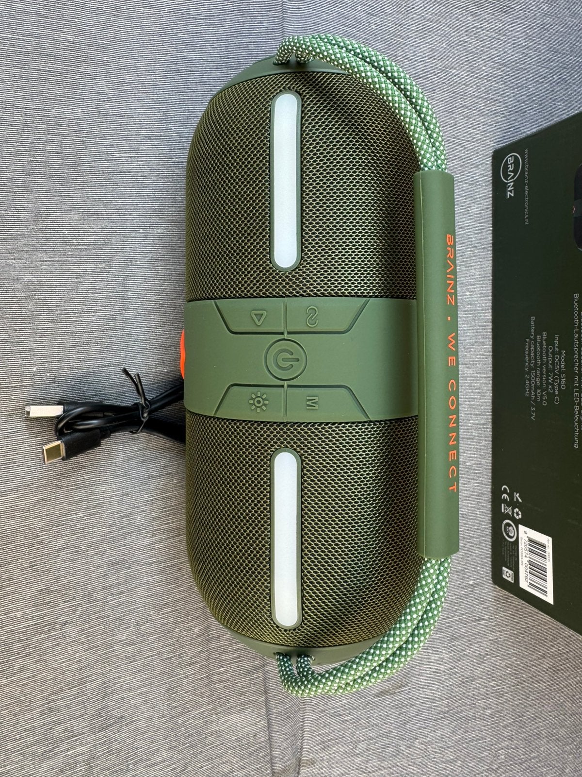 Brainz bluethooth speaker, Overige merken, Nieuw, Ophalen of Verzenden, Draagbare speaker