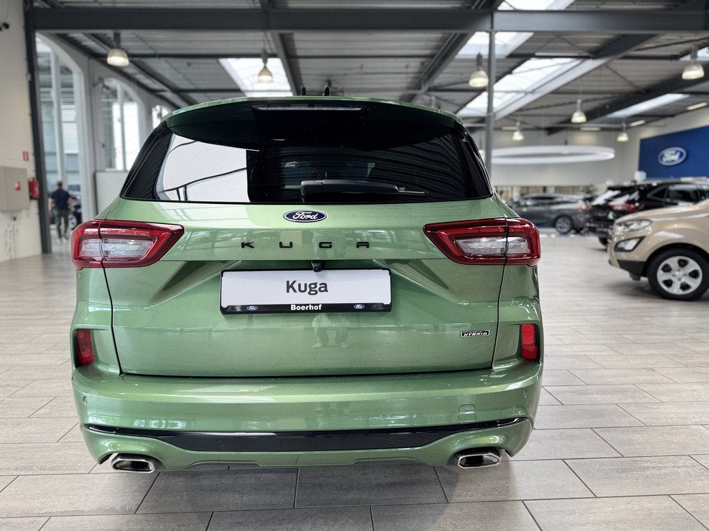 Ford Kuga 2.5 PHEV 243 pk ST-Line X | Trekhaak I AGR stoelen, Auto's, Ford, 12 maanden, Gebruikt, Zwart, Bedrijf