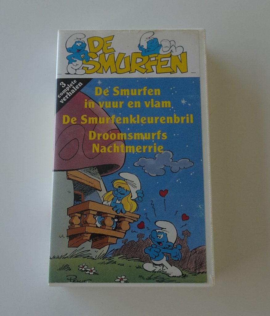 De Smurfen - Series op VHS, Alle leeftijden, Ophalen, Zo goed als nieuw