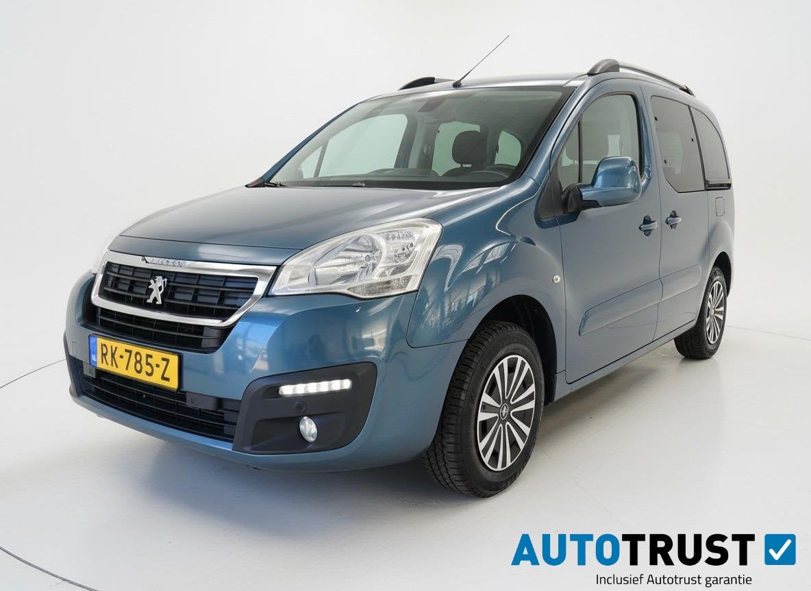 Peugeot Partner Tepee Electric Active NAV CAMERA CRUISE PDC, Stof, Gebruikt, Blauw, 405 min