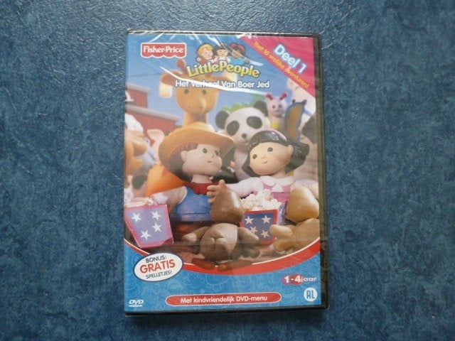 NIEUW leuke dvd LITTLE PEOPLE het verhaal van boer Jed, Tekenfilm, Alle leeftijden, Overige soorten, Ophalen of Verzenden