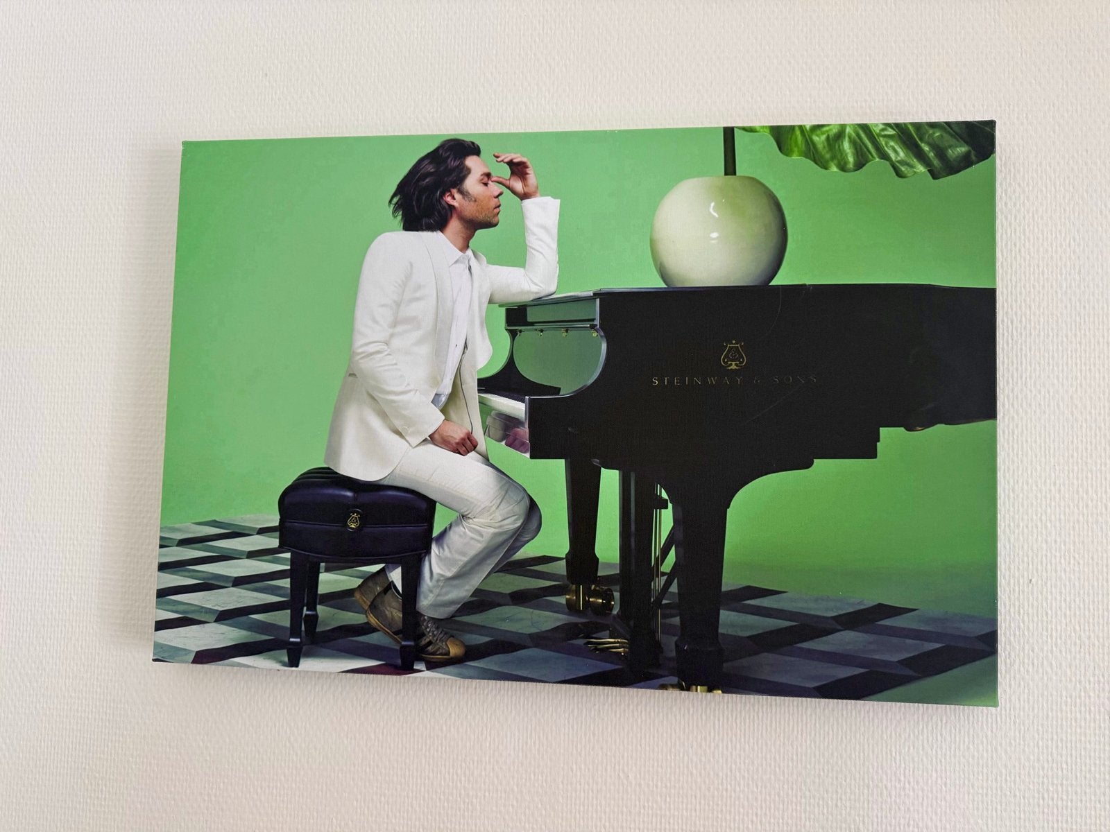 Rufus Wainwright op Canvas (40x60cm), Ophalen, Minder dan 50 cm, 50 tot 75 cm, Print