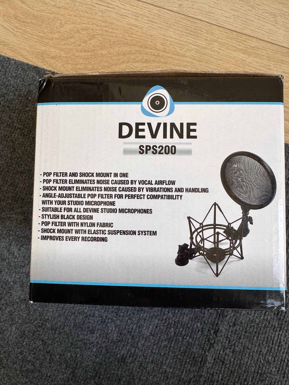 Devine SPS200 Popfilter en Shock Mount, Ophalen of Verzenden, Nieuw, Overige typen