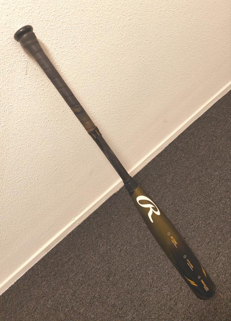 Z.g.a.n. 33" Rawlings Icon BBCOR knuppel (33/-3), Ophalen of Verzenden, Zo goed als nieuw, Honkbal, Knuppel