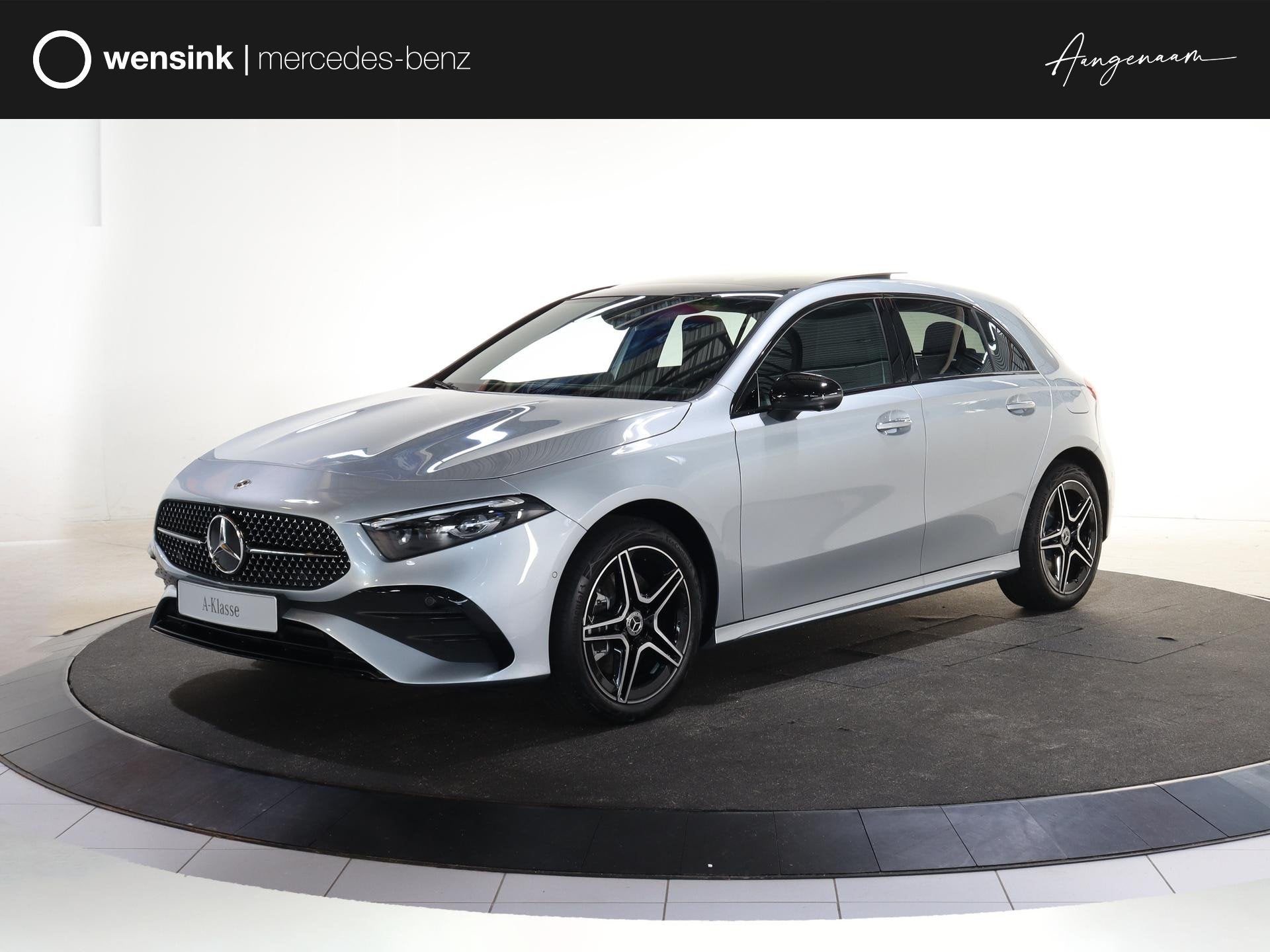 Mercedes-Benz A-klasse 250e Business Solution AMG | Panorama, Auto's, Mercedes-Benz, 4 cilinders, 163 pk, Plug-in hybride, Bedrijf
