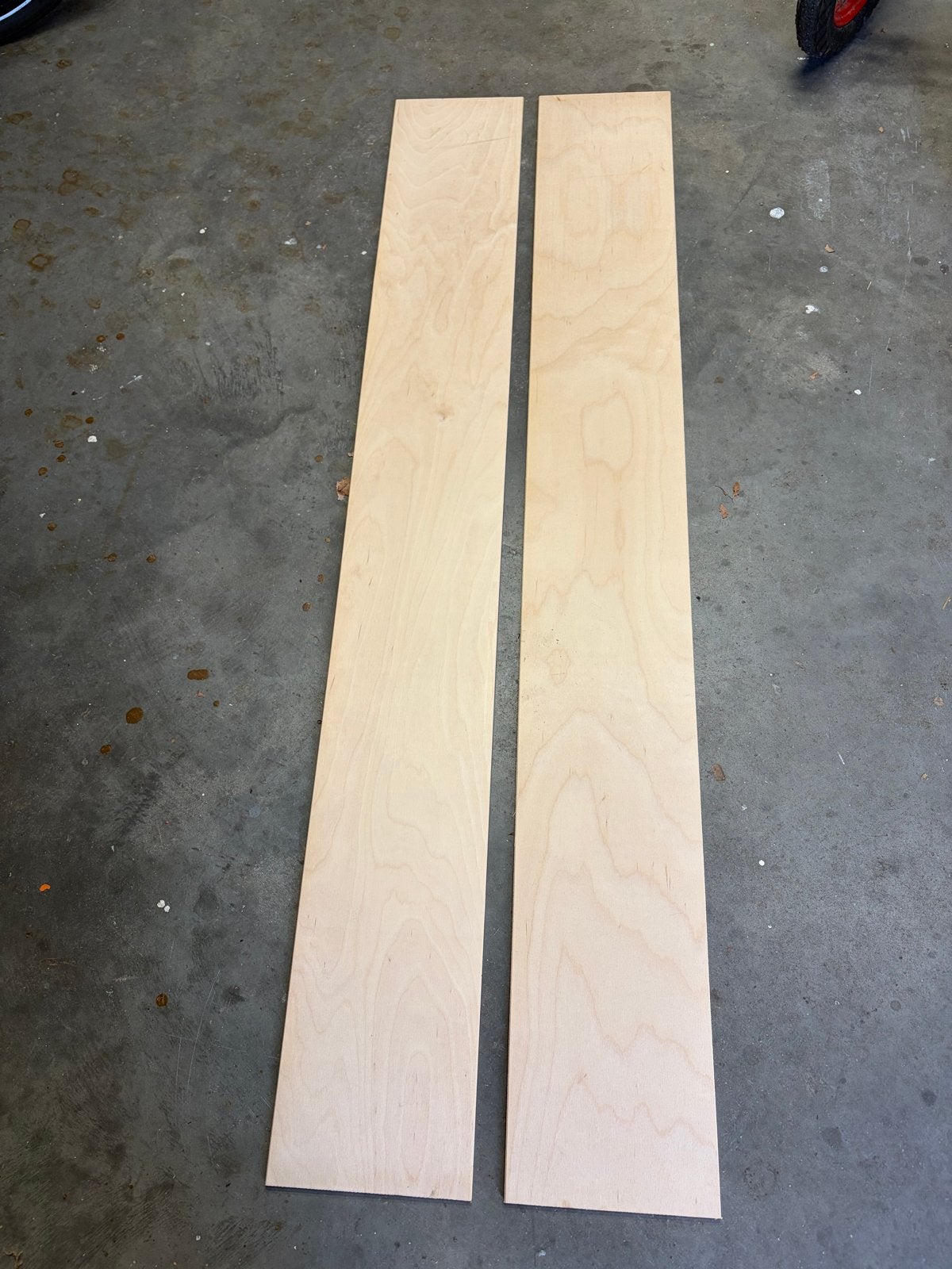 21 Triplex Planken - Licht Kleur, Ophalen, Gebruikt, Minder dan 25 mm, Plank