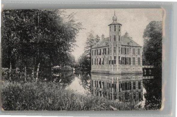 Kasteel Bouvigne GInneken st 1921 uitg A. van Erp, Verzamelen, Ophalen of Verzenden, 1920 tot 1940, Gelopen, Noord-Brabant