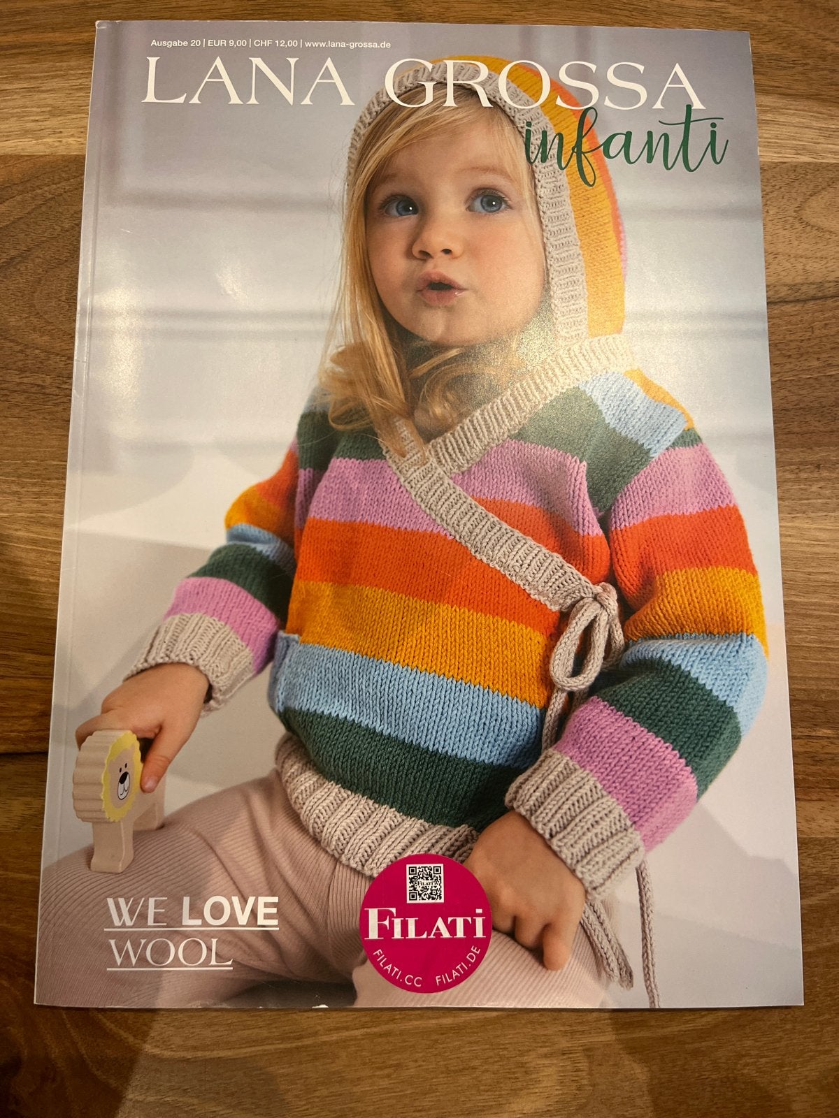 Lana Grossa Infanti - Breiboek voor baby- en kindermode, Ophalen of Verzenden, Nieuw, Breien, Patroon of Boek