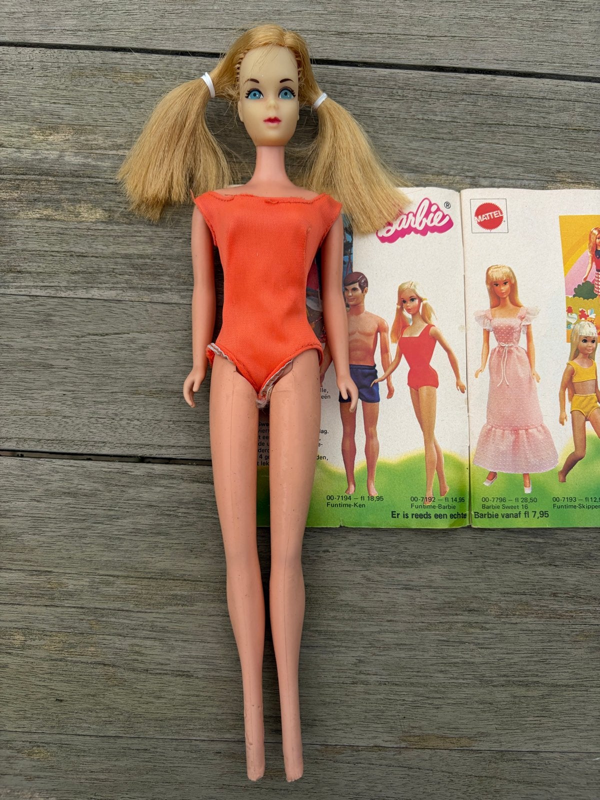 Vintage Fun Time Barbie 1974, Ophalen of Verzenden, Gebruikt, Barbie