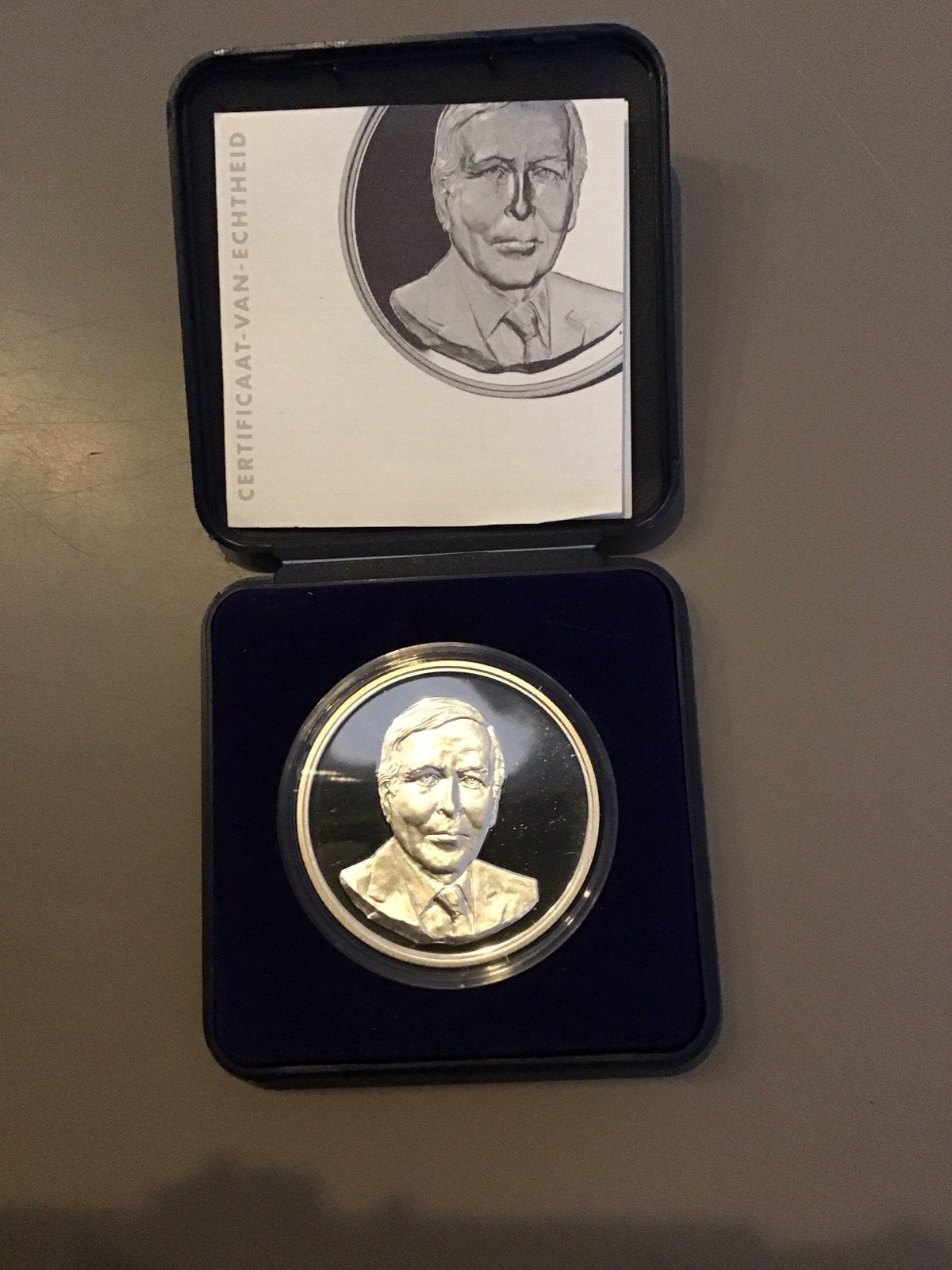 Z.K.H. Prins Claus der Nederlanden 1926-2002 Zilveren Munt, Koningin Beatrix, Zilver, Losse munt, Overige waardes