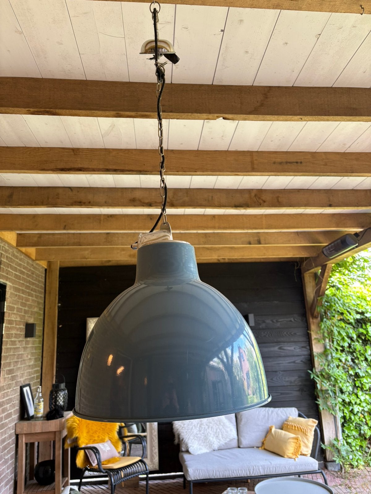 Industriële hanglamp Loods 5, Ophalen, Zo goed als nieuw