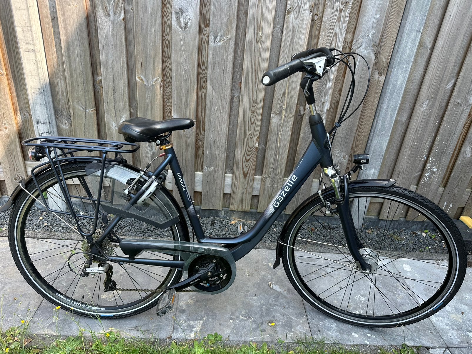 gazelle orange trekking damesfiets maat 49 cm, Ophalen, Velgrem, 47 tot 50 cm, Versnellingen