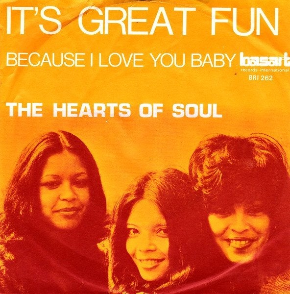 The Hearts Of Soul* – It's Great Fun  soul funk, Fotohoes, 7 inch, Ophalen of Verzenden, Zo goed als nieuw