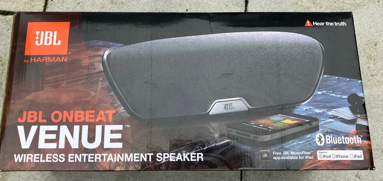 JBL OnBeat Venue Draadloze Entertainment Speaker, JBL, Nieuw, Ophalen of Verzenden, Draagbare speaker