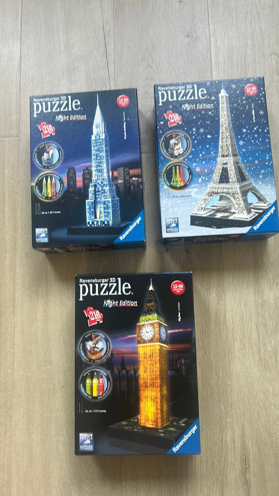 3D puzzel ravensburger, Ophalen of Verzenden, Zo goed als nieuw