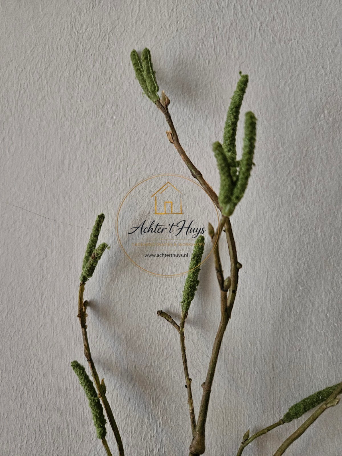 Kunst Berkentak  - takken 78 cm lang, Groen, Nieuw, Ophalen of Verzenden, Onderhoudsvrij