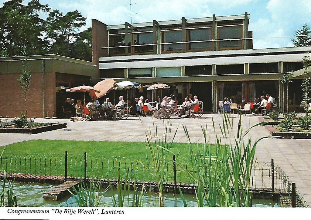 Lunteren- -De Blije Werelt., Verzenden, 1980 tot heden, Gelopen, Gelderland