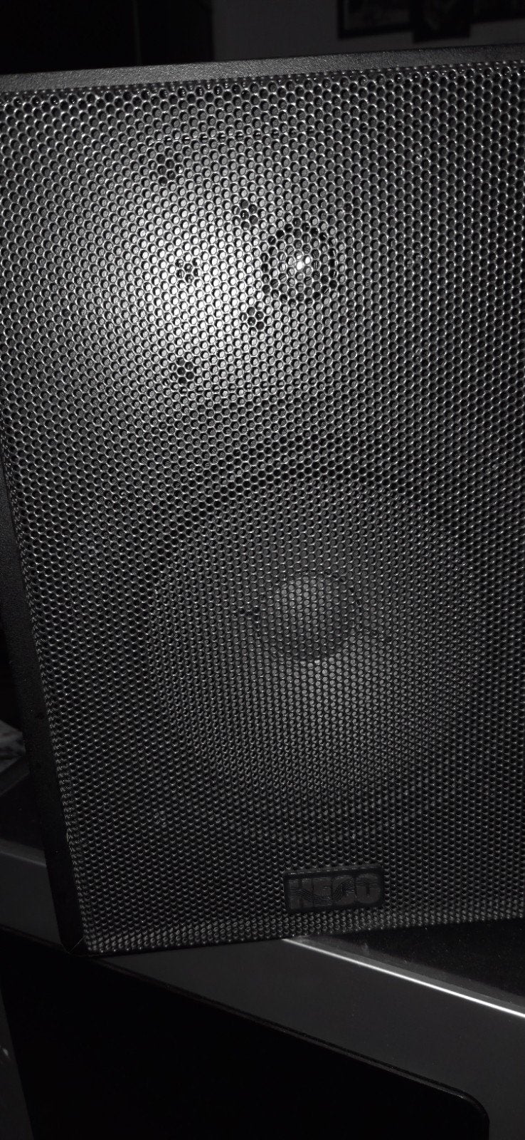Heco Interior 100 speakers perfect geluid, opknapbeurt nodig