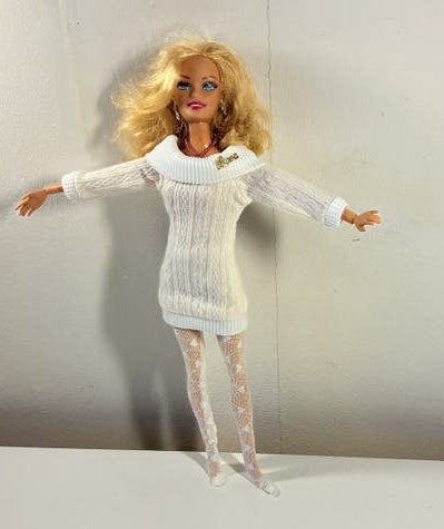 Vintage Barbie met nieuwe kleding en accessoires, Verzamelen, Ophalen of Verzenden, Zo goed als nieuw, Pop