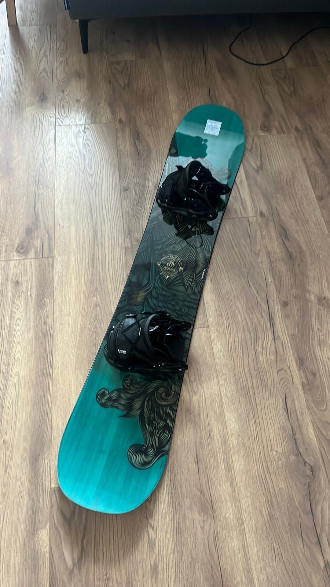 Snowboard Jones Mountain Twin 157cm incl  Flow Fl2 Bindingen, Ophalen, Zo goed als nieuw