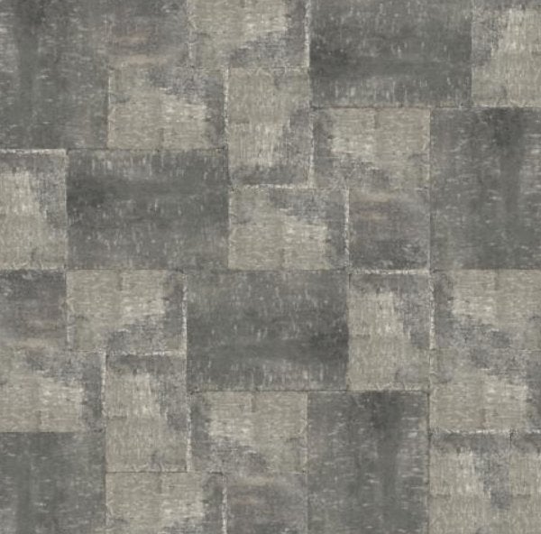 Abbeystones wildverband grijs/zwart (10,8m2), Ophalen, Nieuw, Beton, Terrastegels