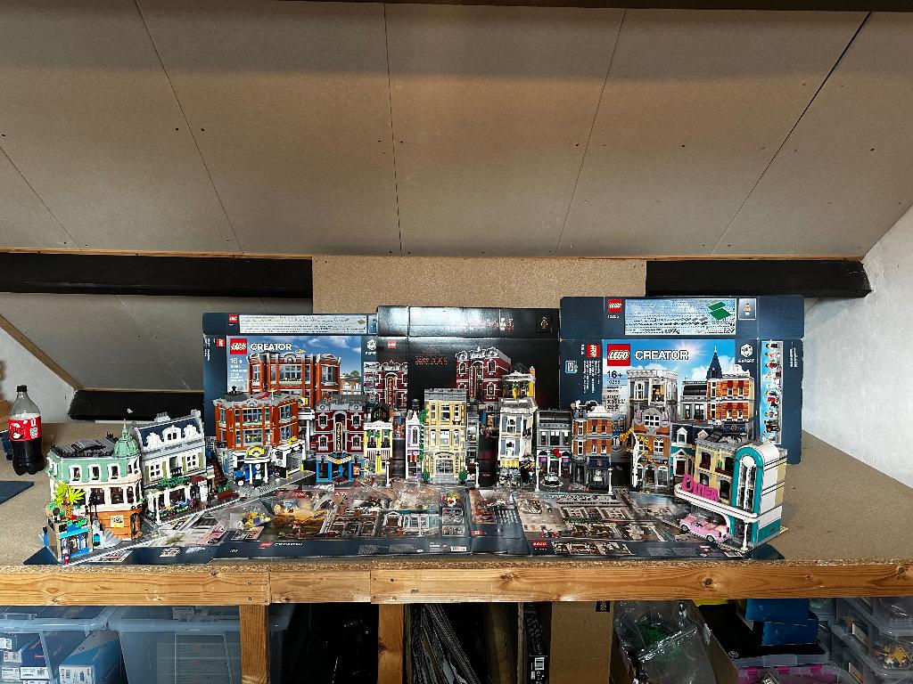 Verzameling Lego Modulars, Kinderen en Baby's, Speelgoed | Duplo en Lego, Ophalen, Lego, Zo goed als nieuw, Icons