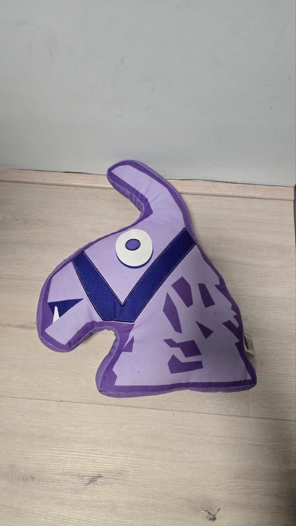 Fortnite Lama Kussen - Nieuw!, Ophalen of Verzenden, Nieuw, Paars, Overige vormen