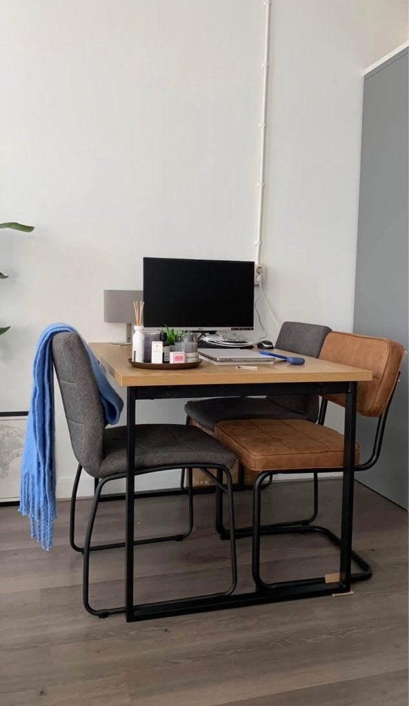 Zo goed als nieuwe eettafel 120x80, Ophalen, 100 tot 150 cm, 50 tot 100 cm, Zo goed als nieuw