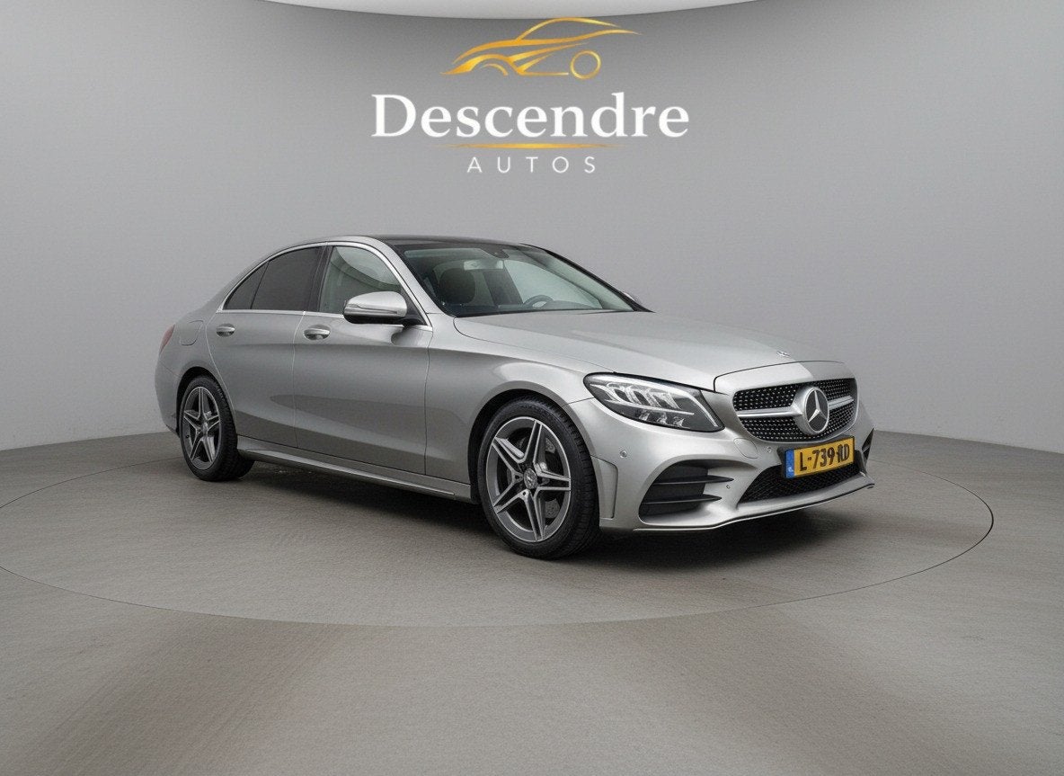 Mercedes-Benz C-Klasse 200 Business Solution AMG 6 maand gar, Auto's, Automaat, 4 cilinders, Met garantie (alle), Leder en Stof