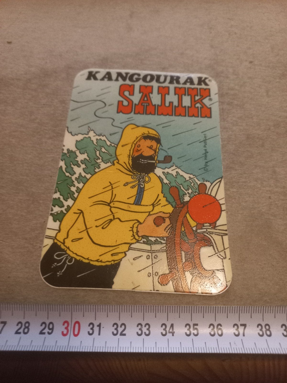 Vintage Kangourak Salik  Kuifje Kapitein Haddo, Ophalen of Verzenden, Gebruikt
