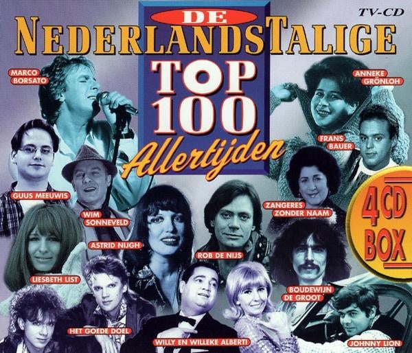 4 C.D. - Box (1996) De Nederlandstalige Top 100 Allertijden, Ophalen of Verzenden, Gebruikt, Nederlandstalig, Boxset