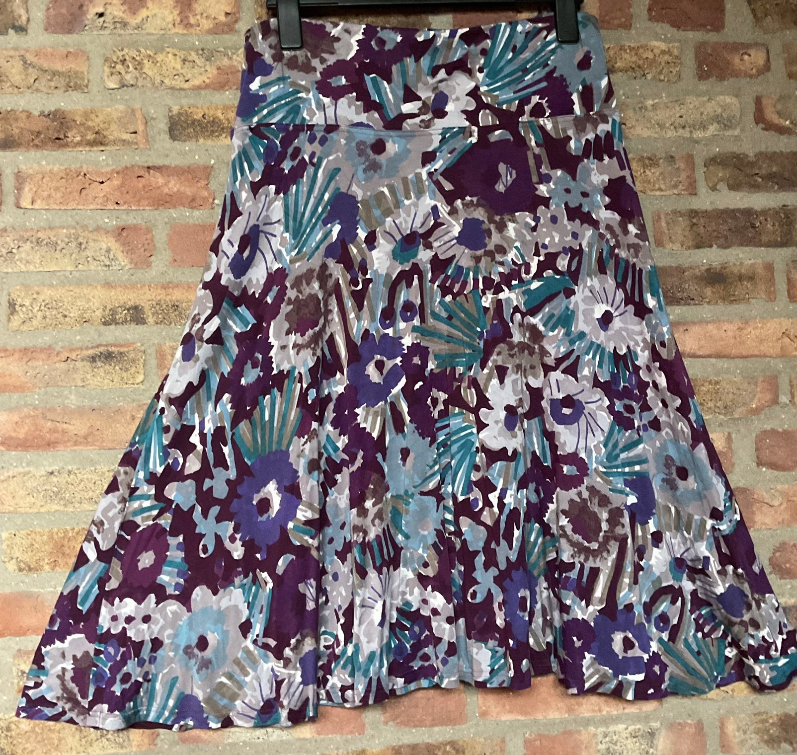 Nieuw! Marcona Elements prachtige A lijn rok paars petrol 46, Kleding | Dames, Paars, Maat 46/48 (XL) of groter, Nieuw, Ophalen of Verzenden