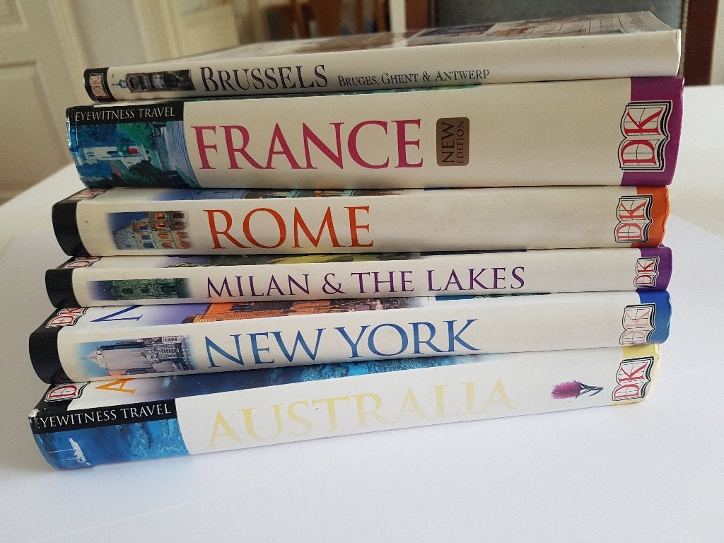 Eyewitness Travel guides Brussel, France, Rome, New York, M, Overige merken, Europa, Ophalen of Verzenden, Zo goed als nieuw