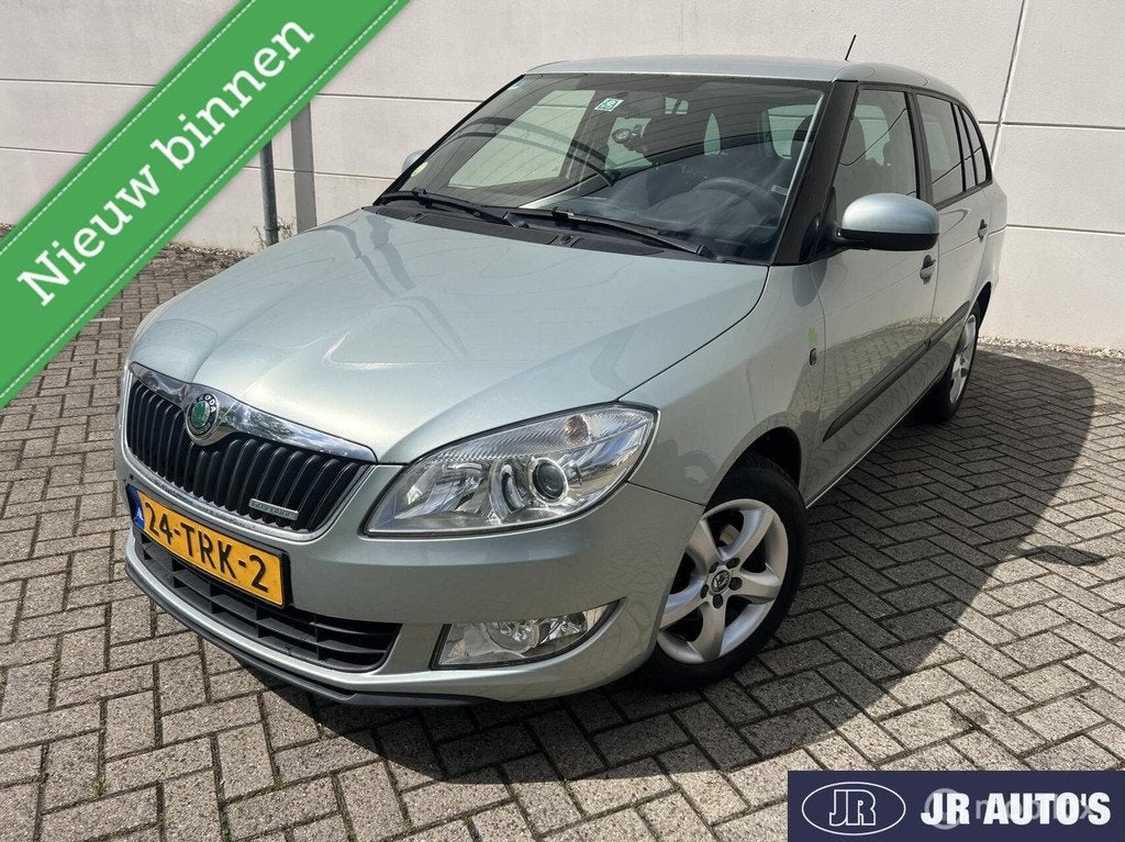 Skoda Fabia Combi 1.2 TDI Greenline Businessline, Voorwielaandrijving, Euro 5, Stof, Zwart