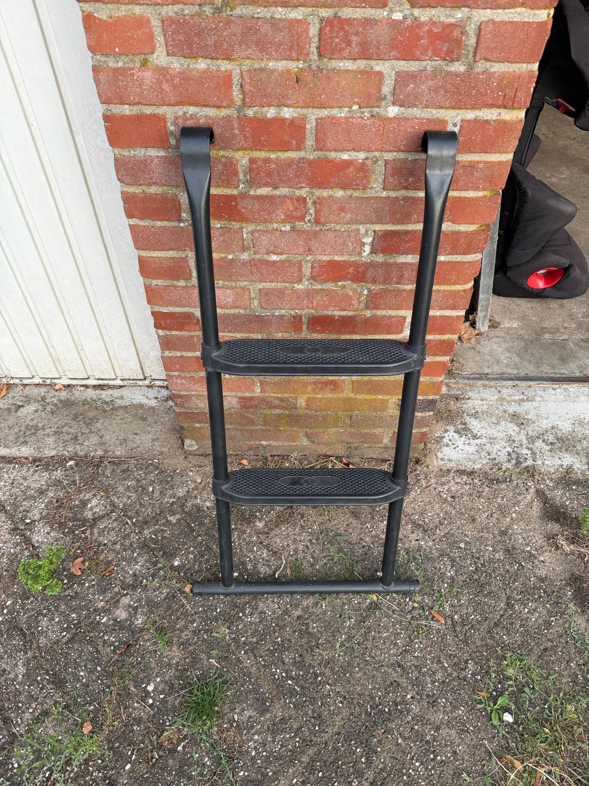 Aanhaak trapje voor trampoline of zwembad, Tuin en Terras, Zwembad-toebehoren, Ophalen of Verzenden, Gebruikt, Ladder
