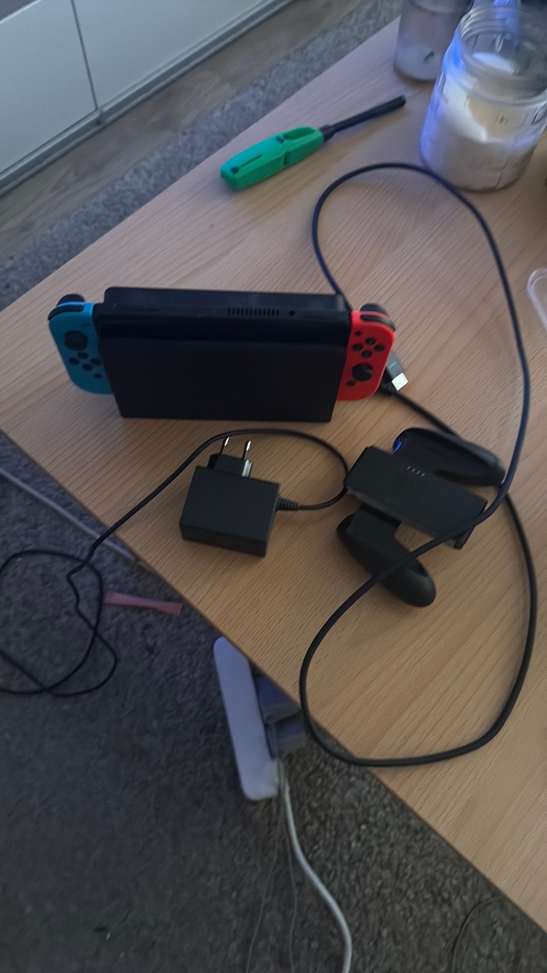 Nintendo switch oled, Ophalen of Verzenden, Zo goed als nieuw, Met 1 controller, Switch OLED