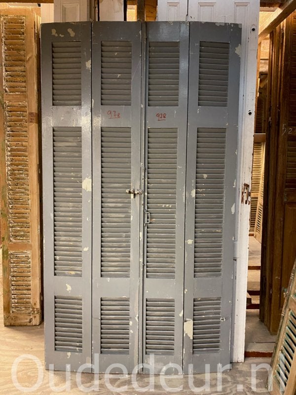 nr. L97b set oude louvres, Niet ingevuld, Niet ingevuld, Niet ingevuld