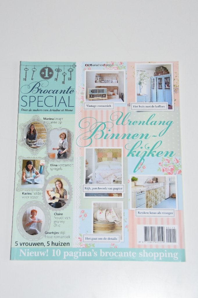 Ariadne at Home Brocante 2015 no. 1 tijdschrift, Verzenden, Zo goed als nieuw, Overige typen