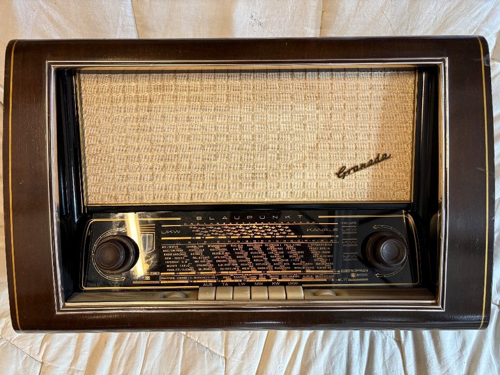 Antieke Blaupunkt radio, omgebouwd naar Bluetooth., Ophalen of Verzenden
