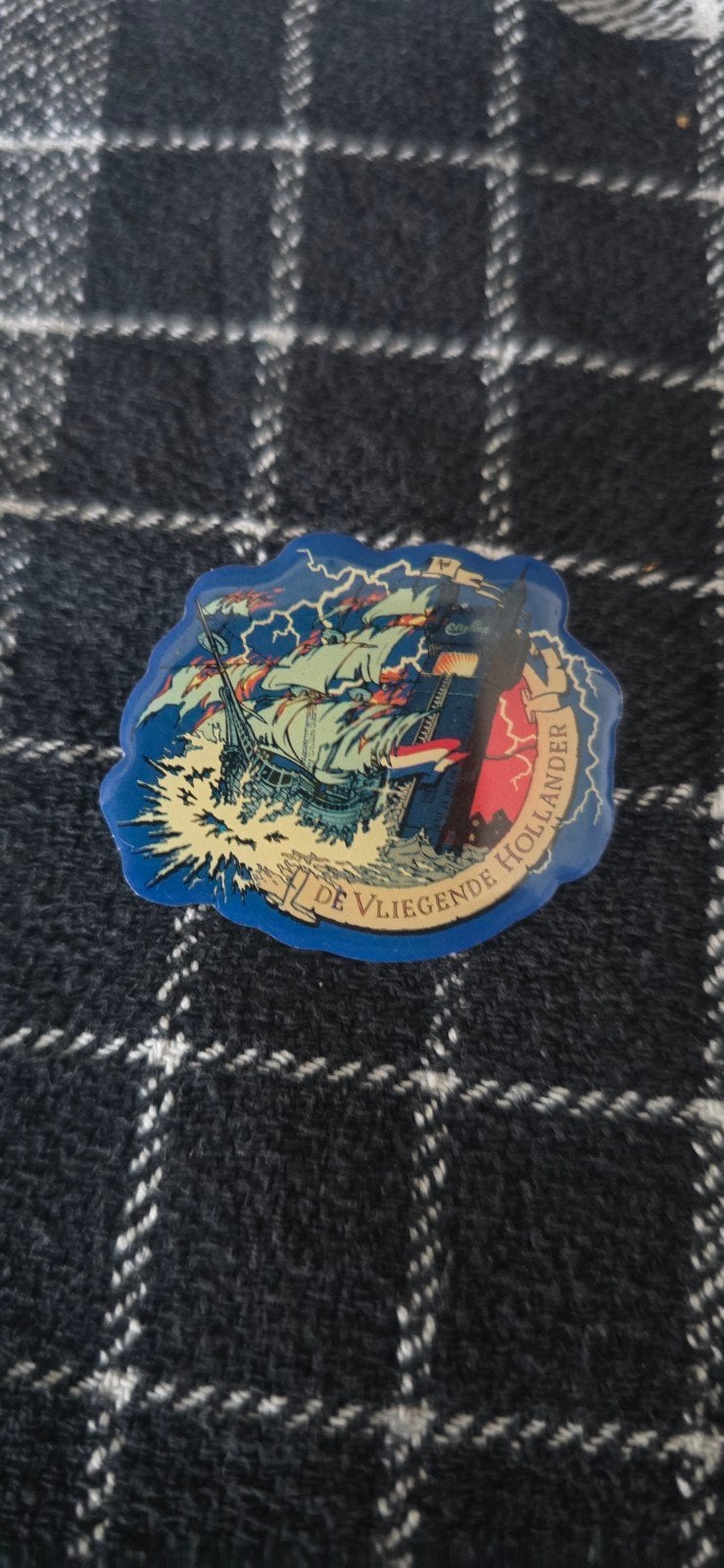 De vliegende hollander efteling pin, Ophalen of Verzenden, Zo goed als nieuw, Button of Speldje